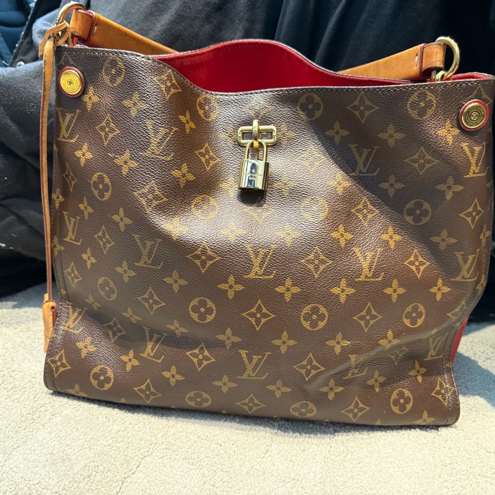 Louis Vuitton Monogram Gaia in Cherry!